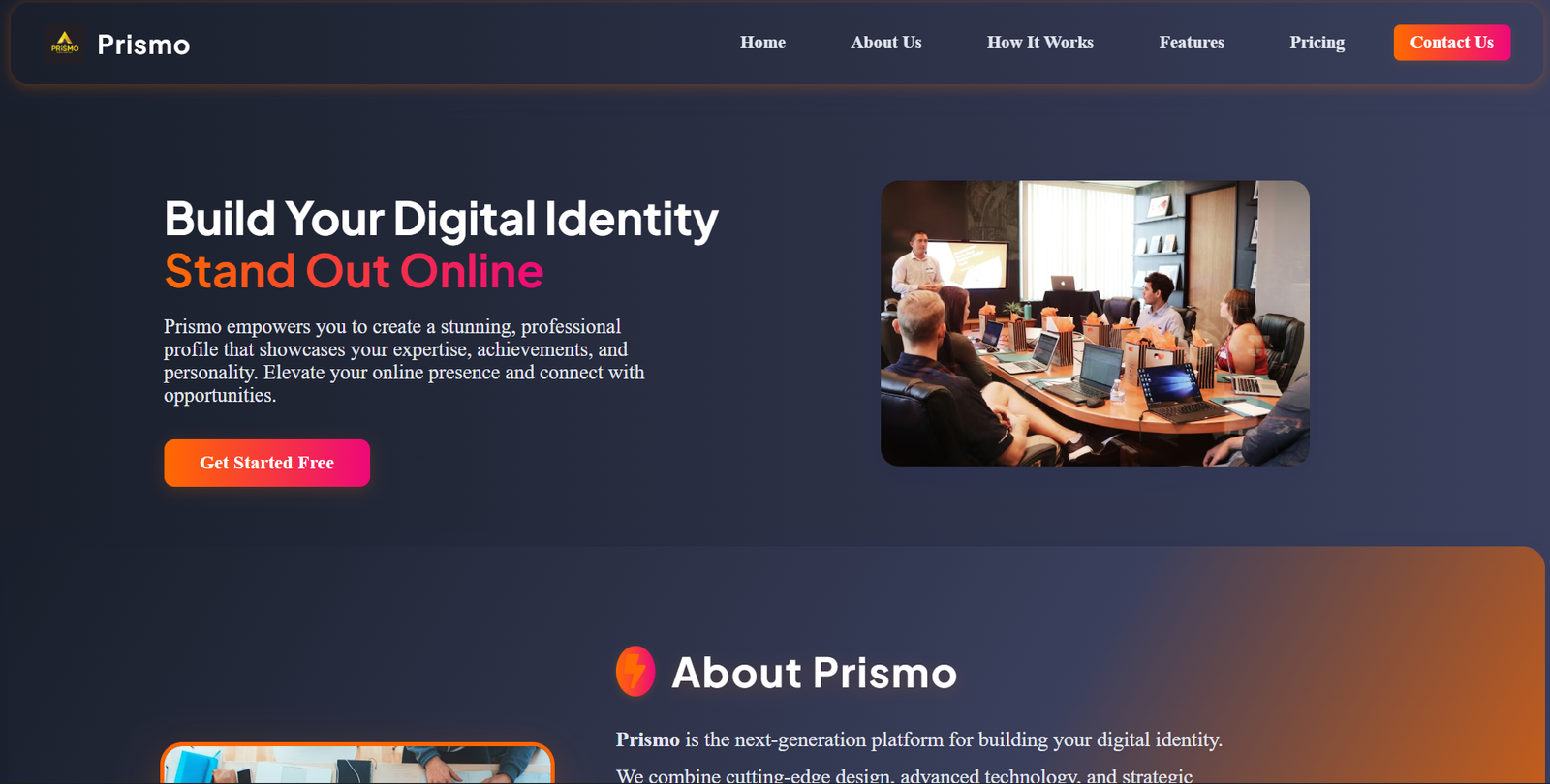 Prismo Website